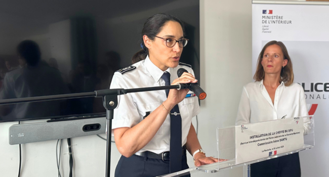 Myriam Akkari est directrice de la police en Charente-Maritime depuis 2020 | TL - INF LR