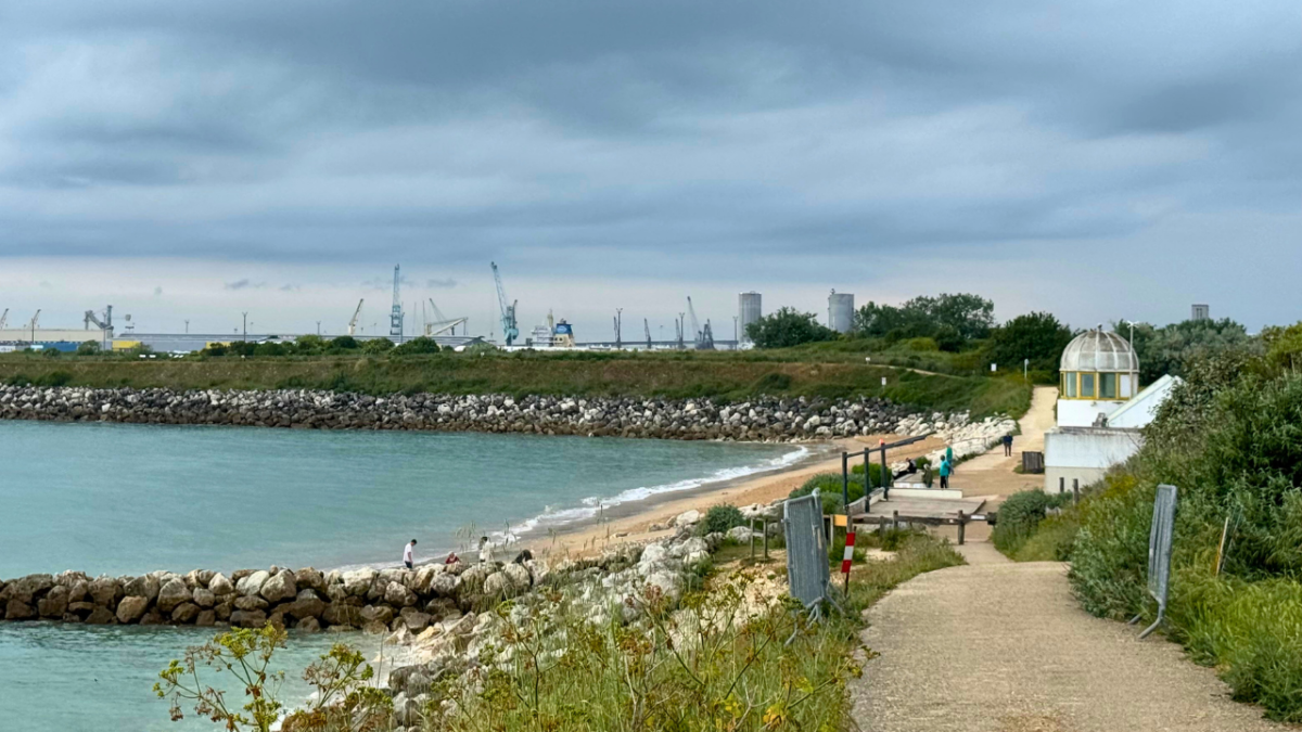 La plage de Chef-de-Baie à La Rochelle | TL - INF LR