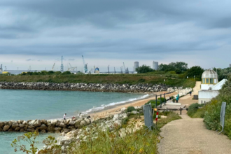La plage de Chef-de-Baie à La Rochelle | TL - INF LR