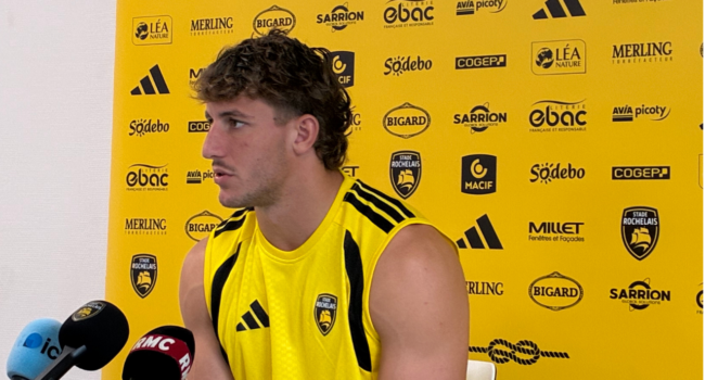 Top 14. Stade Rochelais. Oscar Jegou : « On se l’est dit cette semaine : il ne…