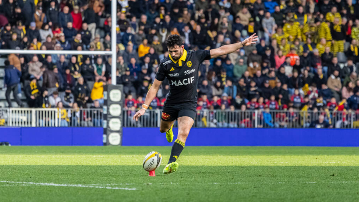 Dans les arrêts de jeu, Antoine Hastoy à libéré La Rochelle en transformant une pénalité | Visualby - Stade Rochelais