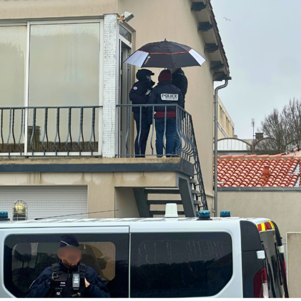 Une reconstitution judiciaire s’était tenue en février, en présence des deux braqueurs présumés | TL - INF LR