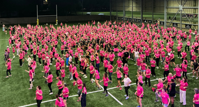 Zumba Rose : le Ladies’ Circle de Châtelaillon et le Stade Rochelais unis pour Octobre Rose