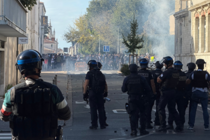 La Rochelle, manifestation, blocus, lycée,