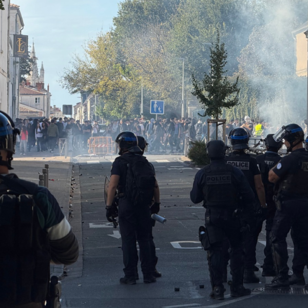 La Rochelle, manifestation, blocus, lycée,