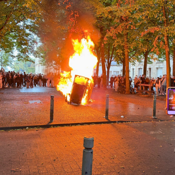 lycée dautet, manifestation, lycée, feu, lycéen, incendie