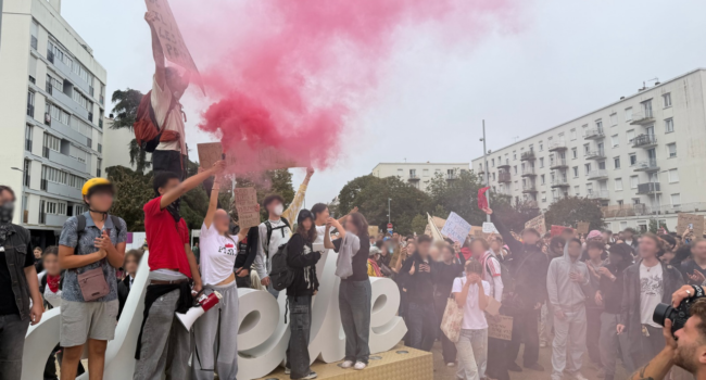Mouvement lycéen à La Rochelle : près de 900 manifestants ce mardi, des appels à poursuivre les blocages…