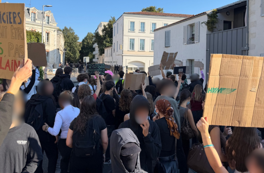 manif, lycéen, lycée, manifestation, blocage lycée, blocus lycée, revendications, gilets jaune