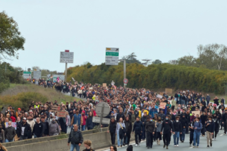 rocade, La Rochelle, manifestation, blocage route, mouvement vie chère, gilets jaune, blocus