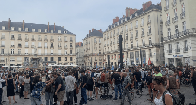 Manifestation du 28 juin à Nantes | @Nantesinfo44