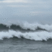 vague, tempête, océan