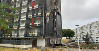 incendie, mireuil, immeuble feu