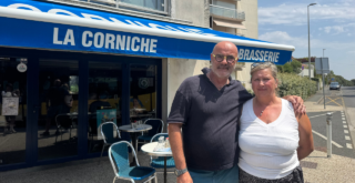 Sylvie et David Romian, les propriétaires du bar "La Corniche" | TL - INF LR