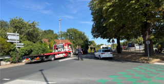Après l’accident, la police judiciaire était sur place. Le parquet indique ce samedi que la piste d’un malaise au volant est explorée | TL – INF LR Périgny, accident, police, police judiciaire, pompier, La Rochelle