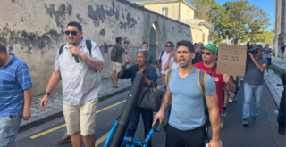 Flavien Pugès, manifestation, carburant, gilet jaune, La Rochelle