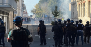 La Rochelle, manifestation, blocus, lycée,