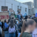 Devant le lycée Valin, les élèves se sont réunis tôt dans la matinée afin de bloquer l'établissement | Manon - Instagram
