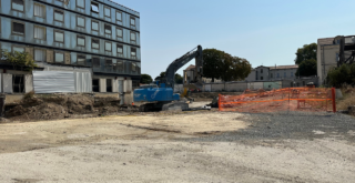Le chantier de dépollution de l'ancien site d'Enedis, rue Marcel Paul à La Rochelle | TL - INF la Rochelle